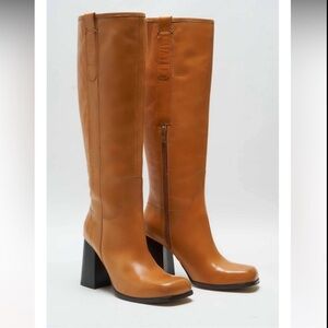 TAN BOOT - Free People Naomi Tall Boot